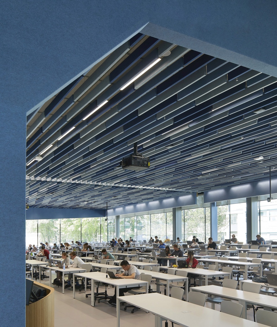unstudio completes echo at tu delft