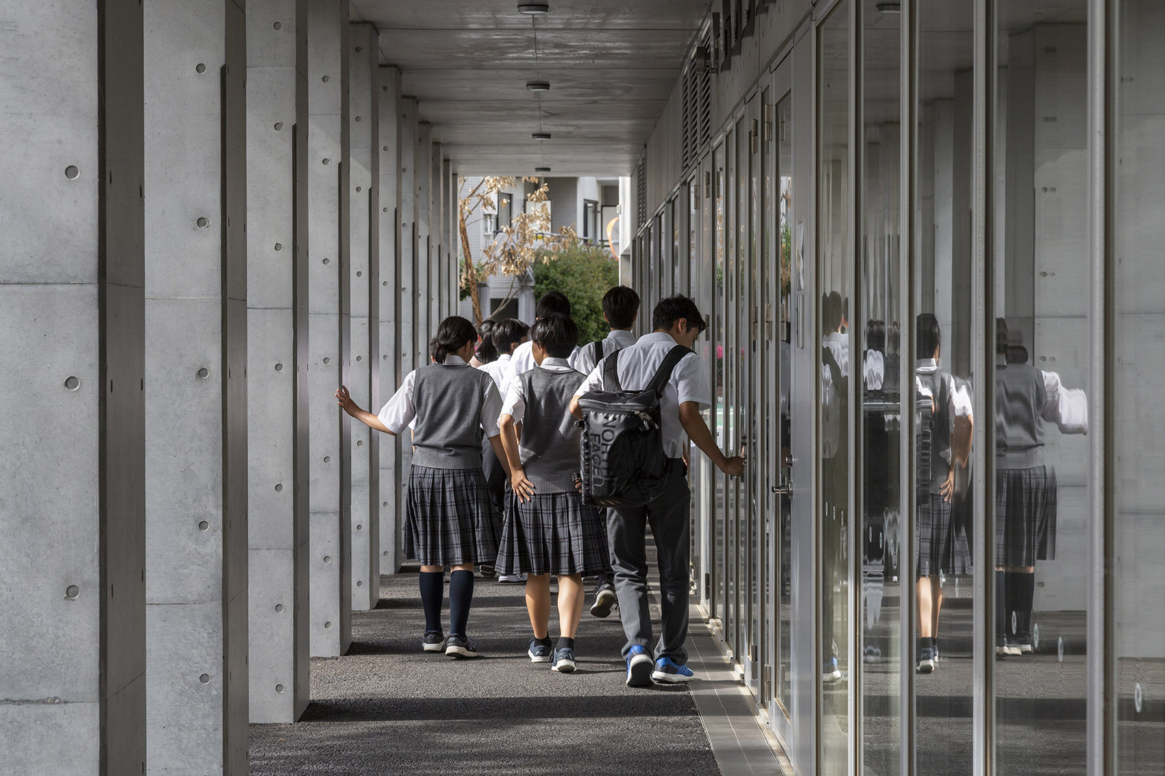 Tabata Junior High School by Coelacanth K H Architects Inc
