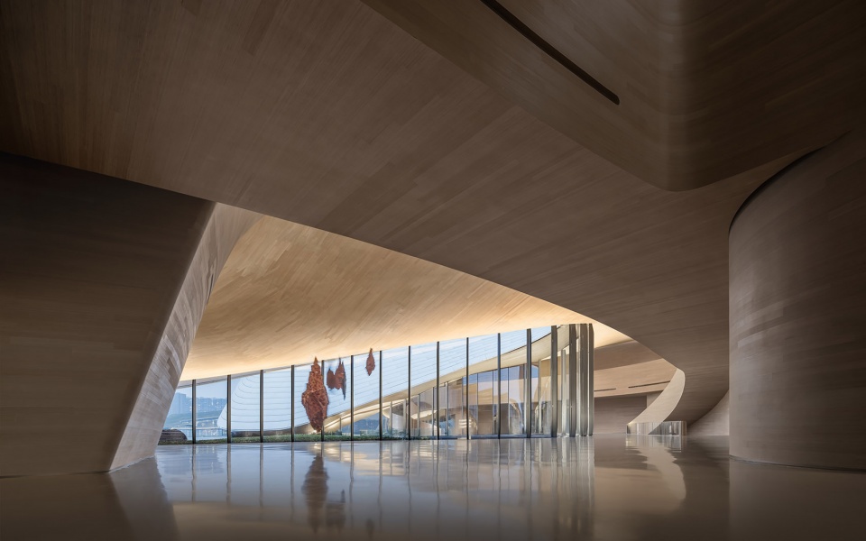 chengdu tianfu art gallery by china southwest architectural design and research institute corp