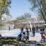Zibo High-tech District Cultural & Sports Park, China by GVL Design Group