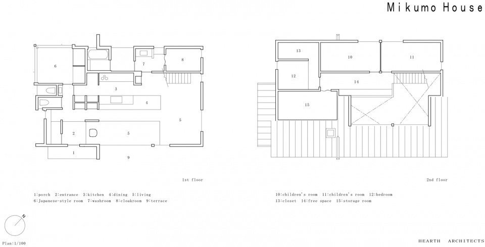 mikumo house by hearth architect