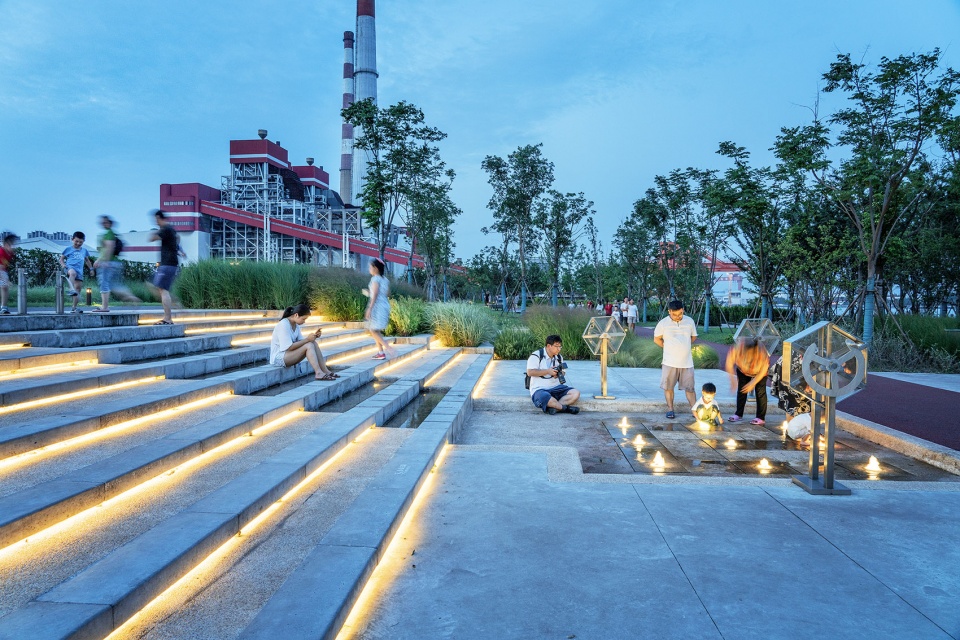 yangpu riverside public space shanghai no 12 cotton mill by da landscape