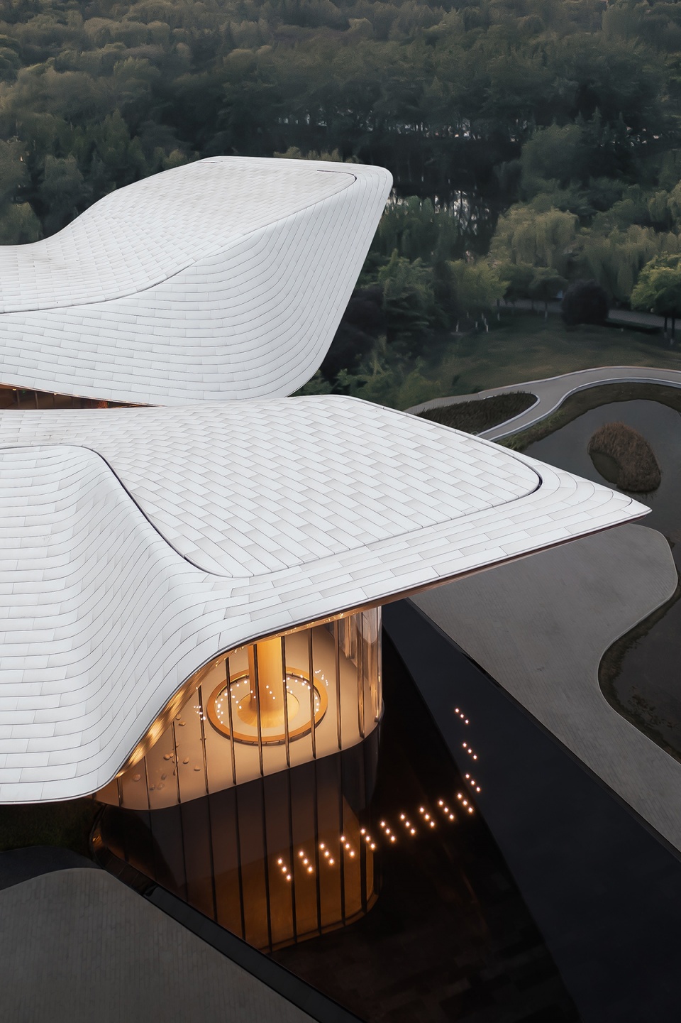 chengdu tianfu art gallery by china southwest architectural design and research institute corp