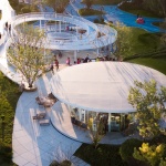 Zibo High-tech District Cultural & Sports Park, China by GVL Design Group