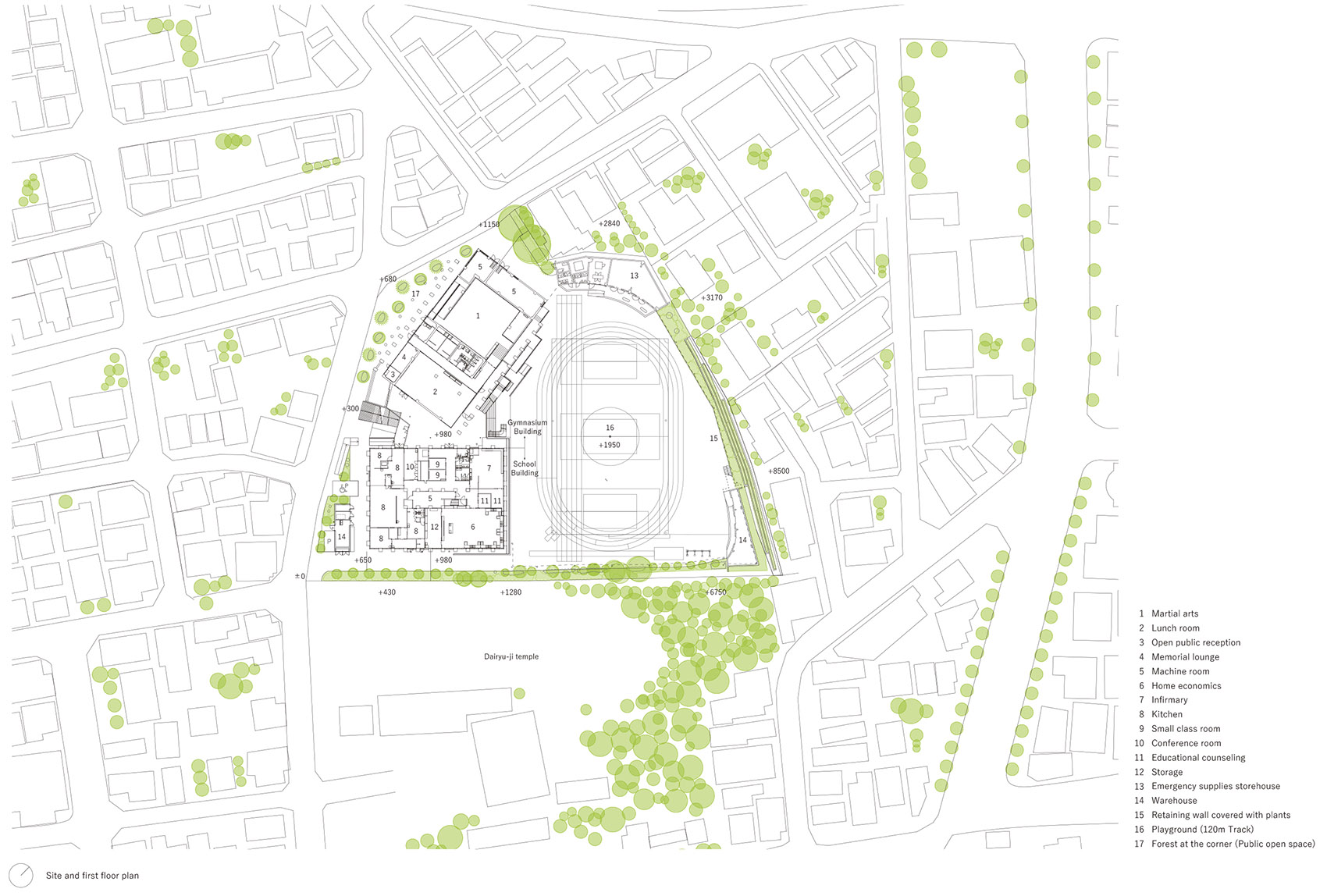 Tabata Junior High School by Coelacanth K H Architects Inc