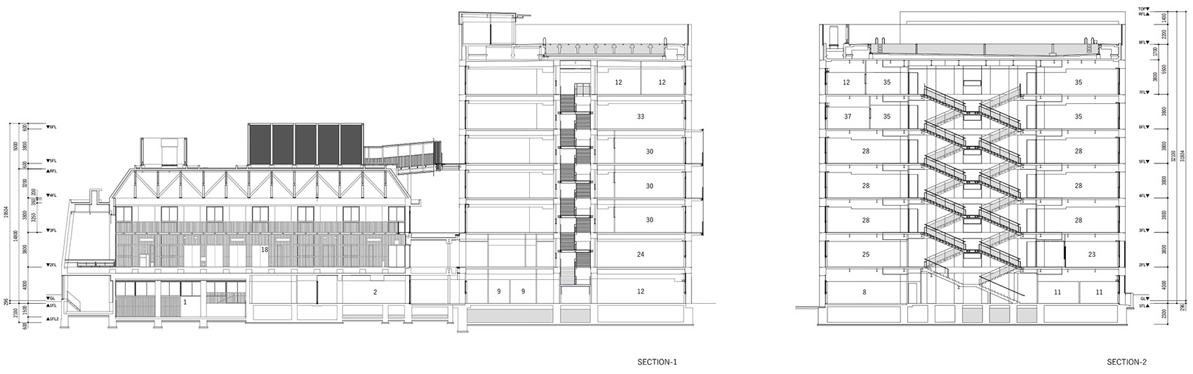 Tabata Junior High School by Coelacanth K H Architects Inc