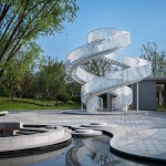 Zibo High-tech District Cultural & Sports Park, China by GVL Design Group