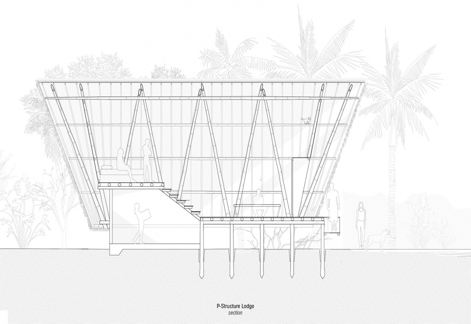 Koh Kong Mangrove Lodging by Estudio Cavernas