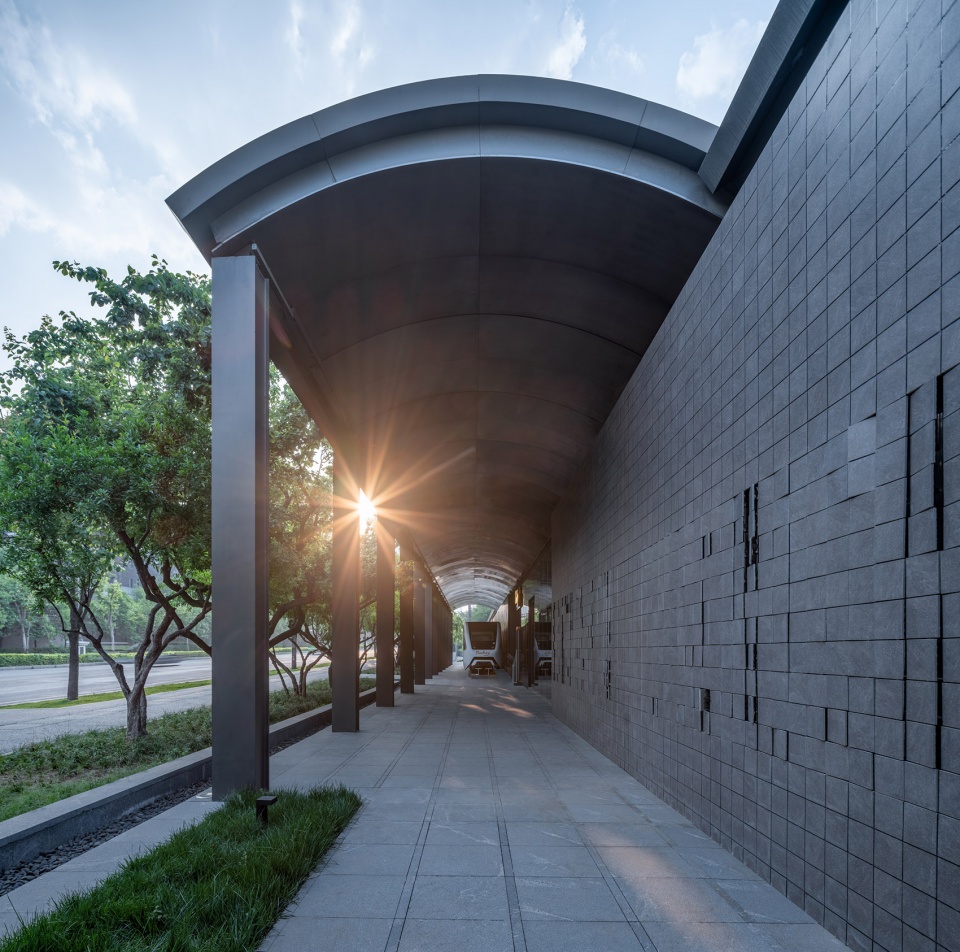 renovation of qujiang sightseeing lrt line stations by ddb architects shanghai