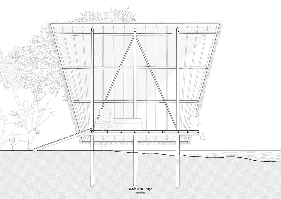 Koh Kong Mangrove Lodging by Estudio Cavernas
