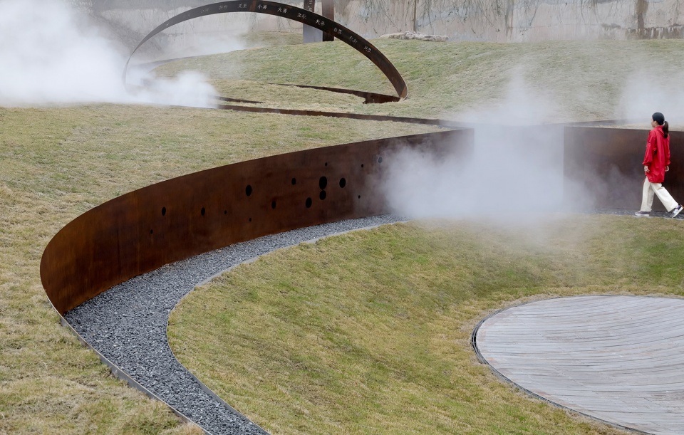 Spaceship Miracle an immersive outdoor game scene in Chongqing by WTD