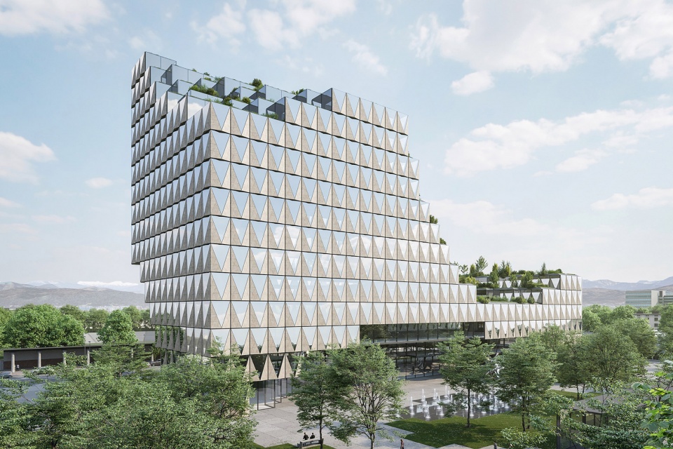 Petrol Corporate Building by ENOTA