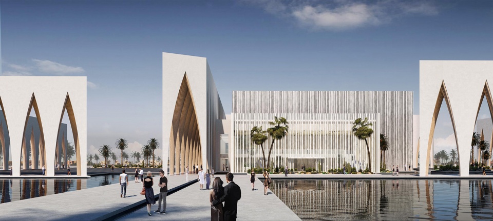 El Gouna Conference and Cultural Centre by Studio Seilern Architects