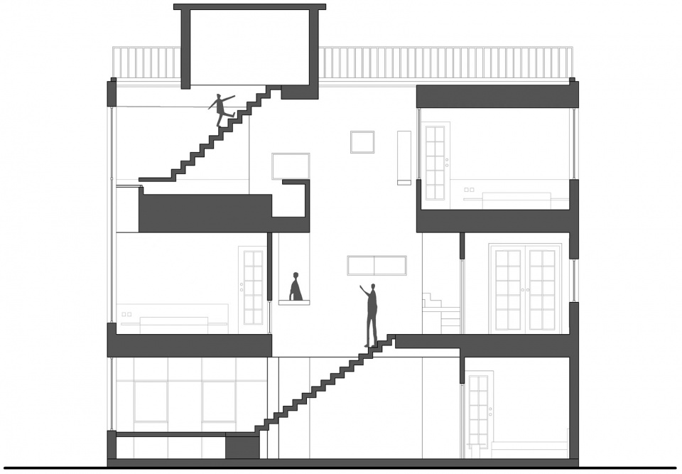 Tiny atrium house RayEmilio studio