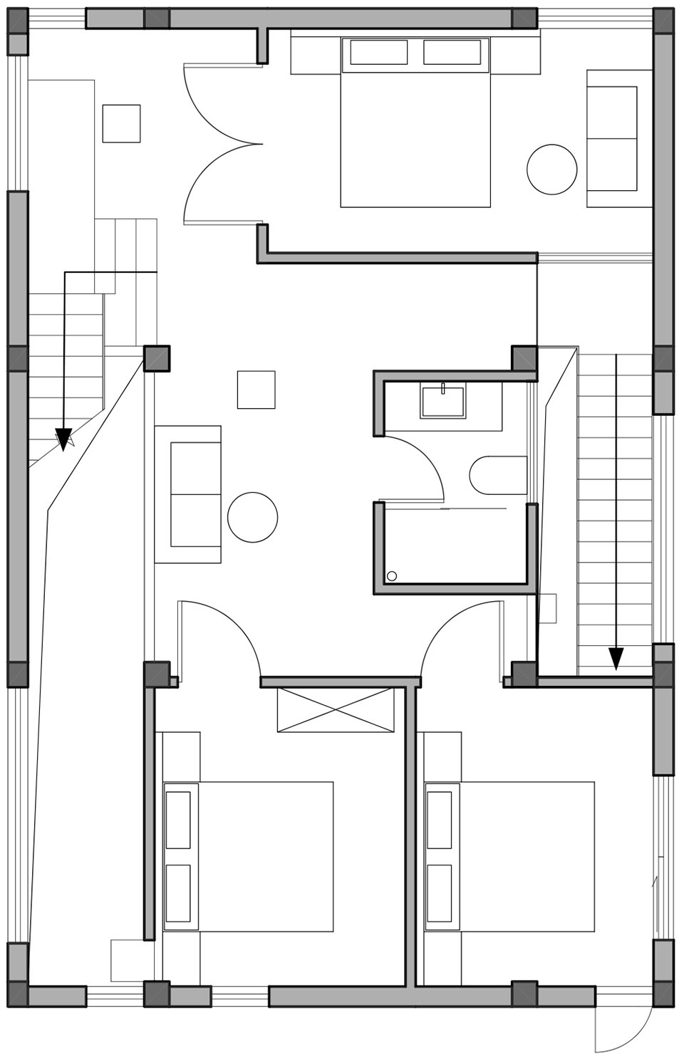 Tiny atrium house RayEmilio studio