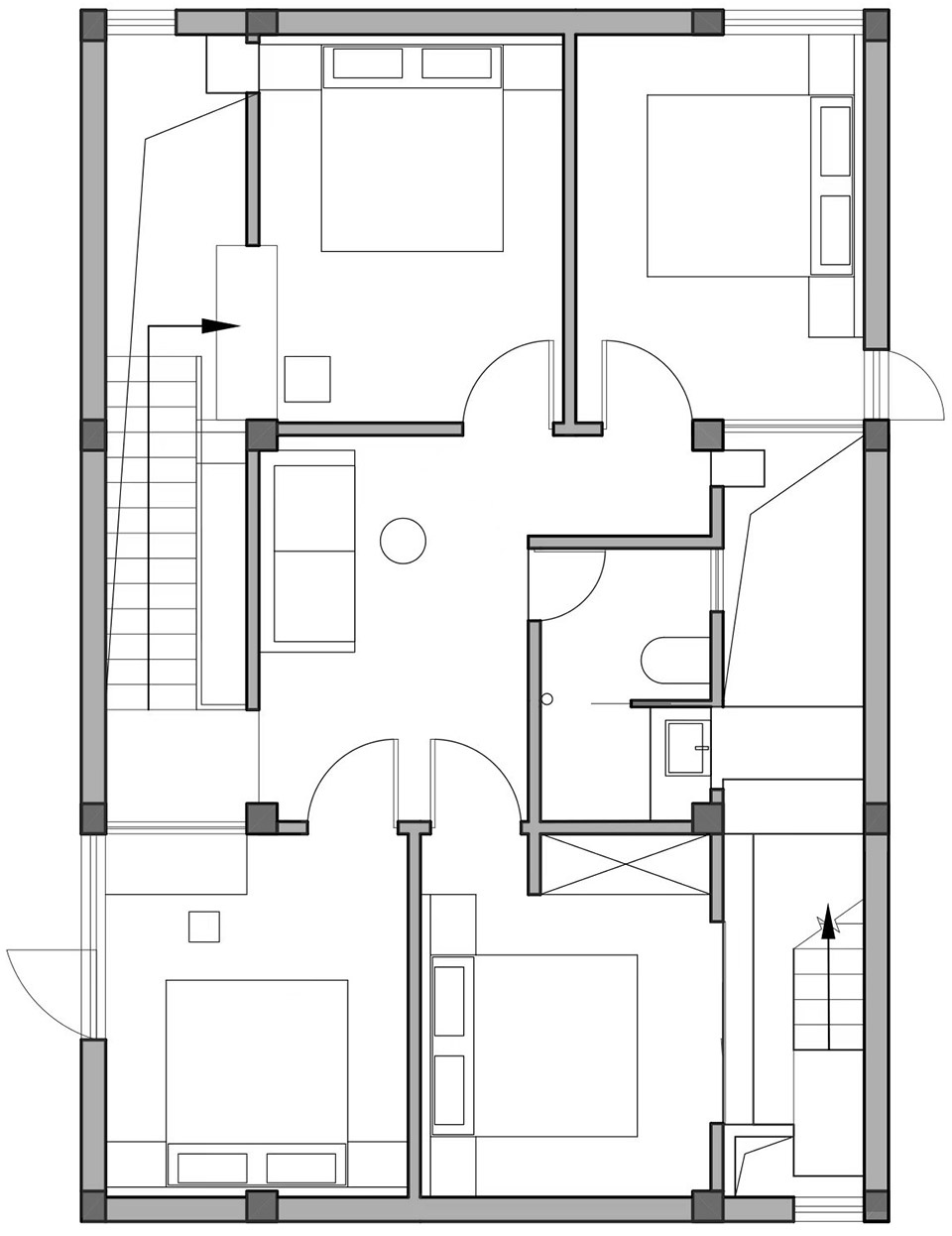 Tiny atrium house RayEmilio studio