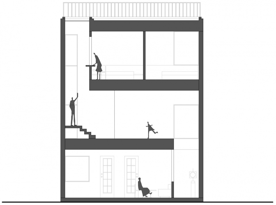 Tiny atrium house RayEmilio studio