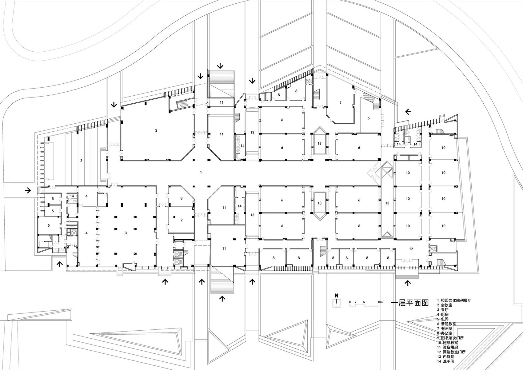 Library and Information Complex of Jiangxi Construction Vocational and Technical College SCUT 1