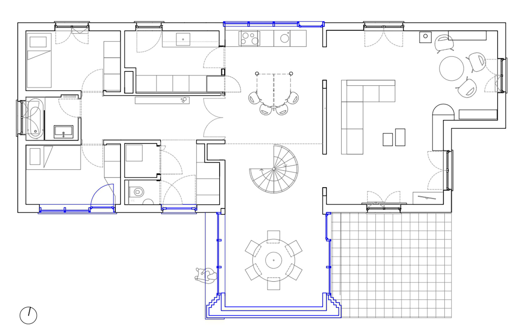 holiday house vdg belgium by graux baeyens architecten
