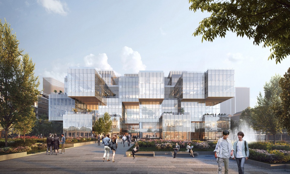 som designs headquarters for alibabas shanghai campus
