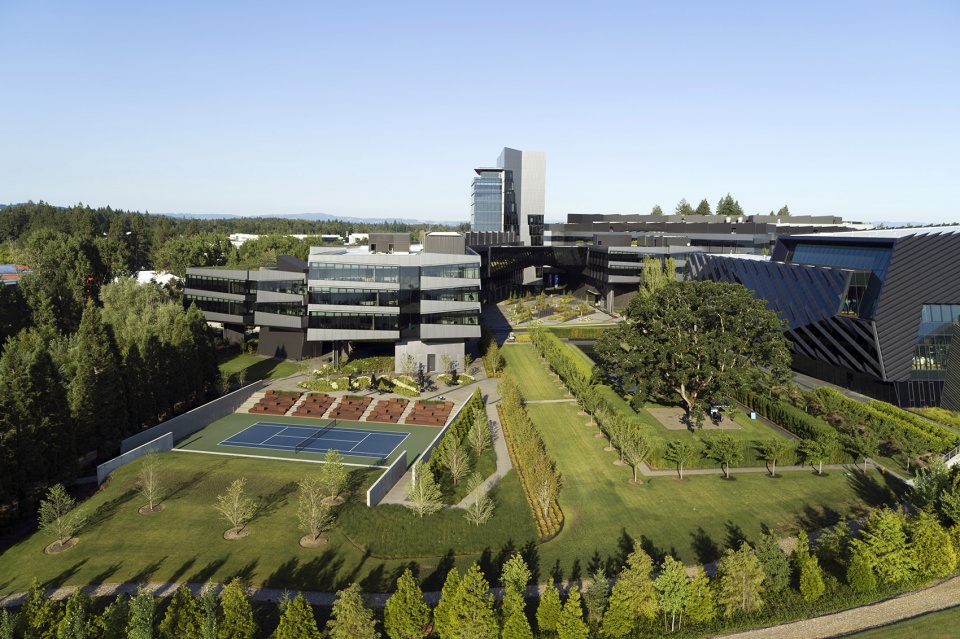 Serena Williams Building at Nike World Headquarters Skylab Architecture