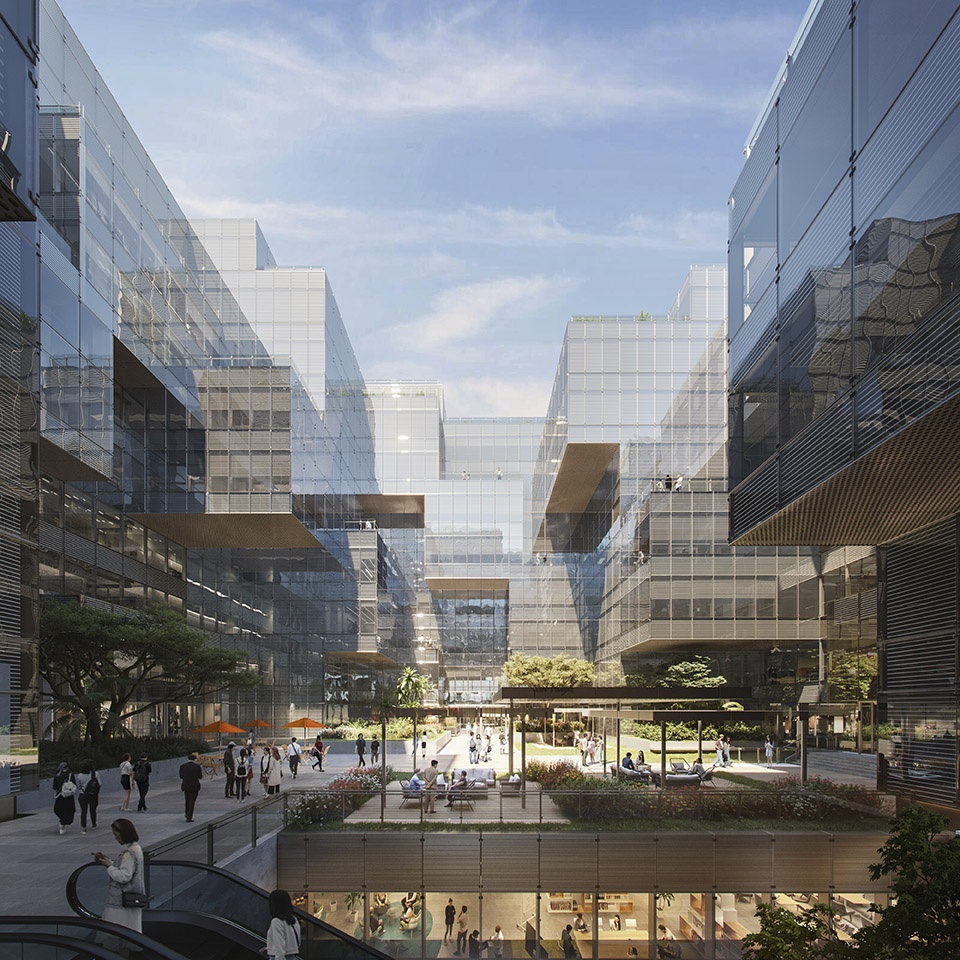 som designs headquarters for alibabas shanghai campus
