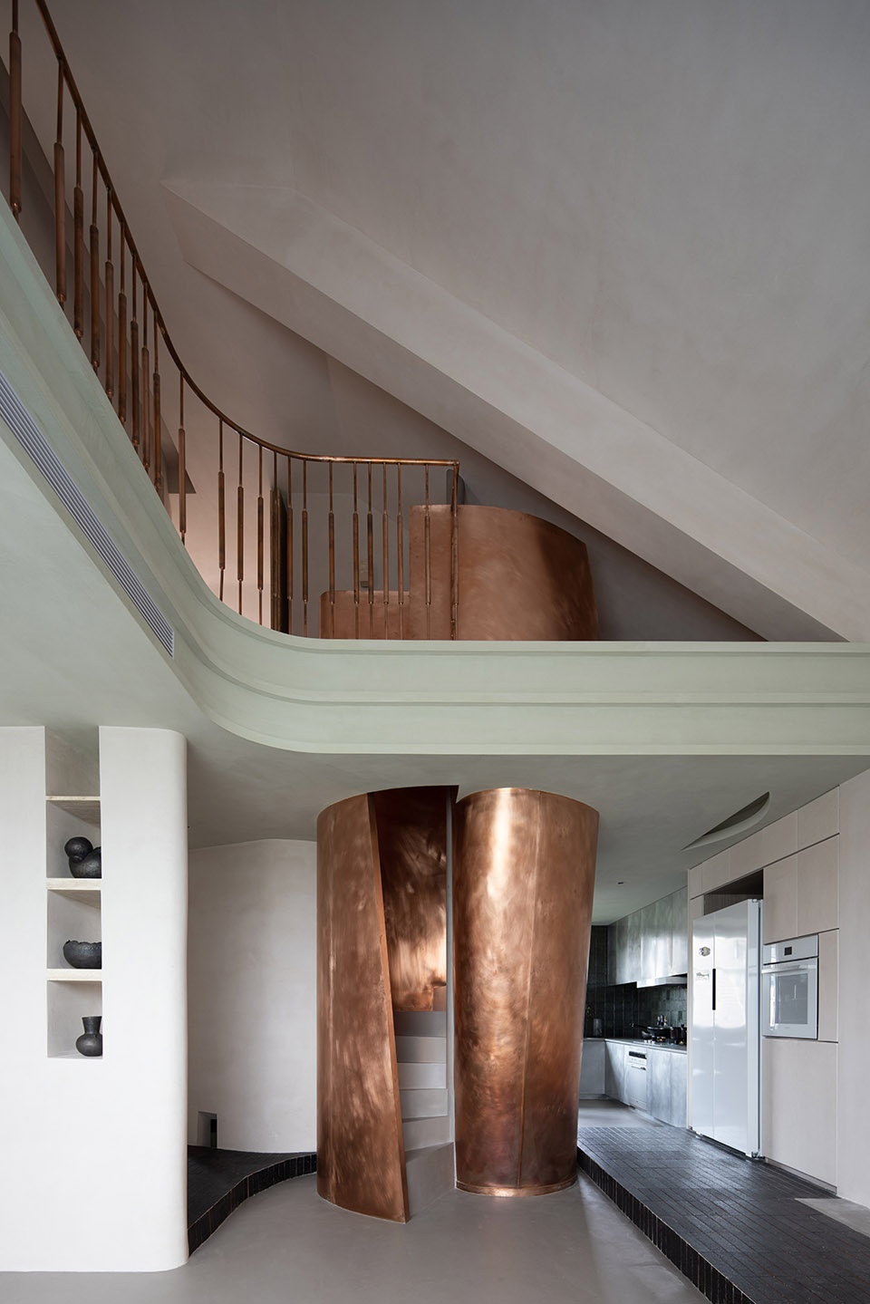 home like an art gallery china by water team design