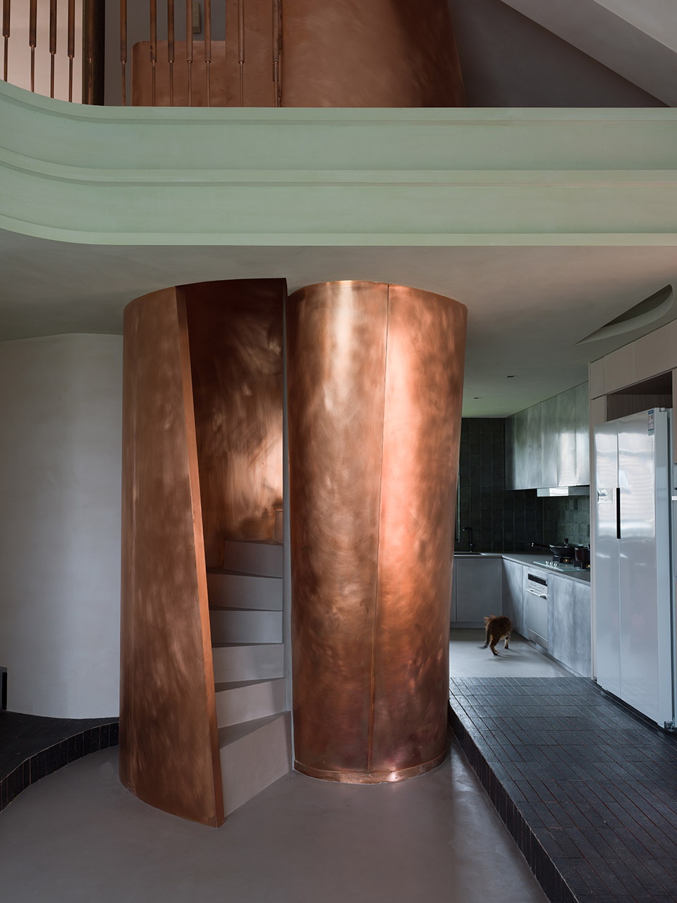 home like an art gallery china by water team design