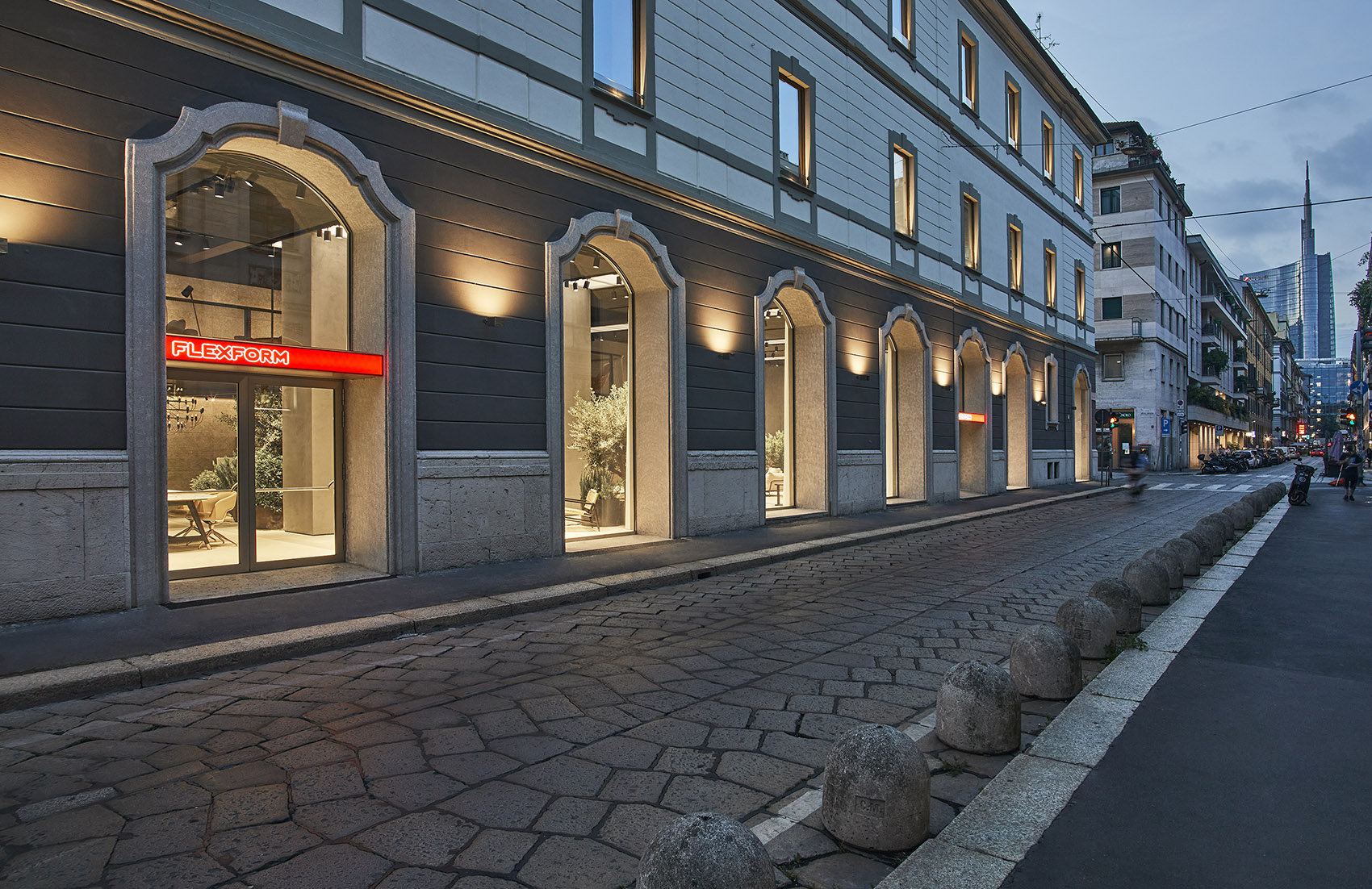 Flexform flagship store Antonio Citterio Patricia Viel