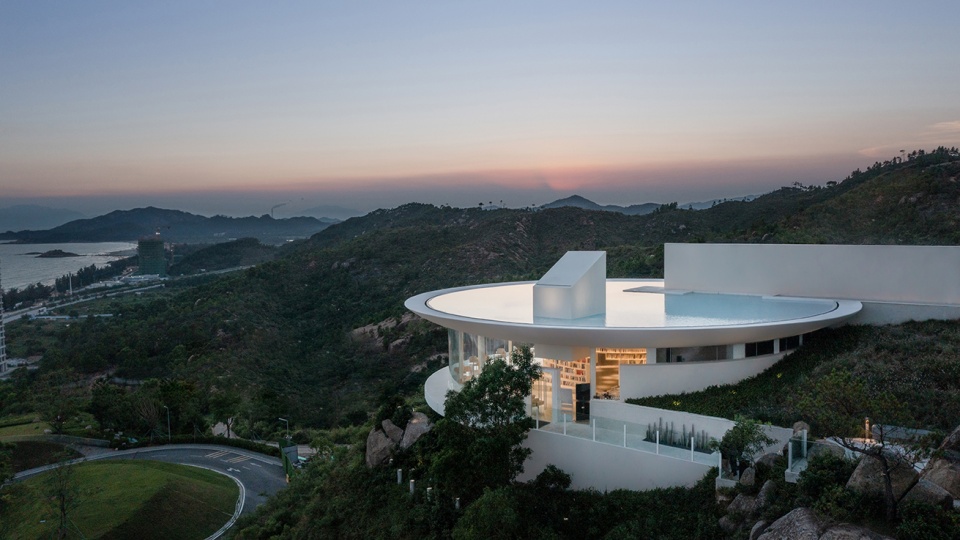 the water drop library by 3andwich design he wei studio