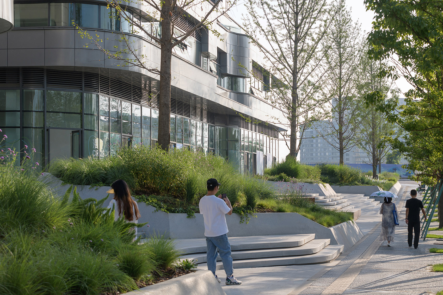 Courtyard of Ting Atelier Scale