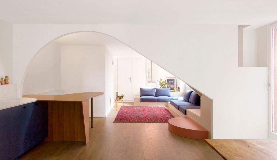 Renovation of an Apartment in Walden 7 by Bonell Dòriga