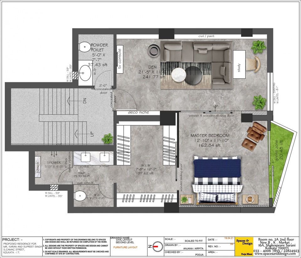 upstairs by spaces design