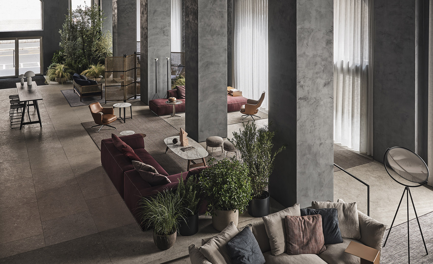 Flexform flagship store Antonio Citterio Patricia Viel