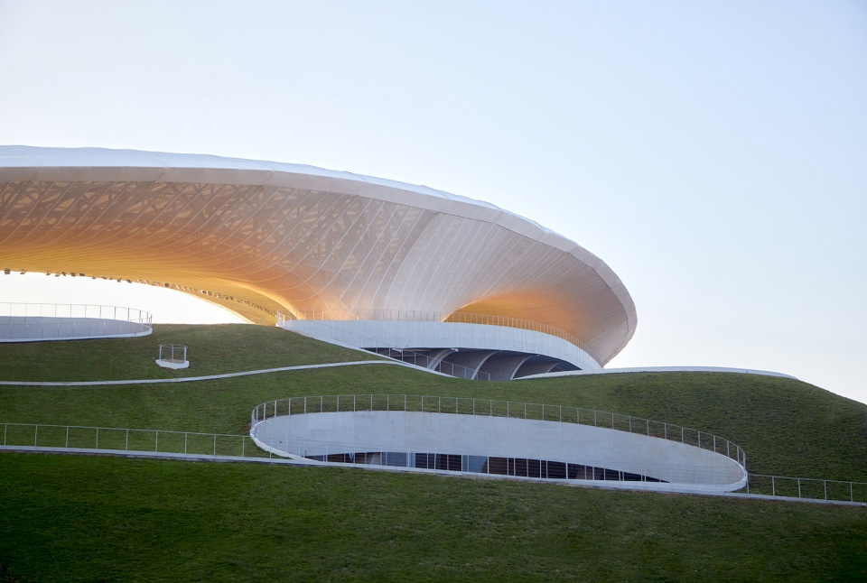 quzhou sports campus by mad