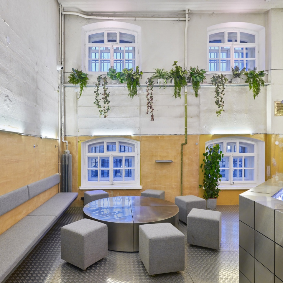 A Bar in a Prison by Office De Architectura