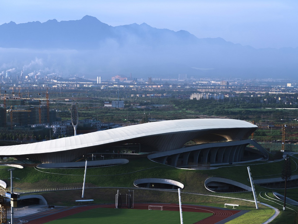 quzhou sports campus by mad
