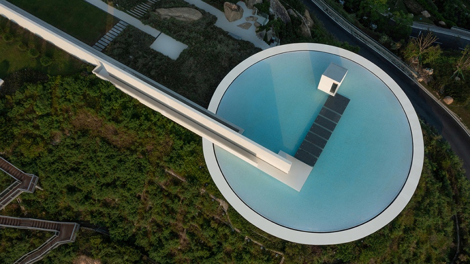 the water drop library by 3andwich design he wei studio