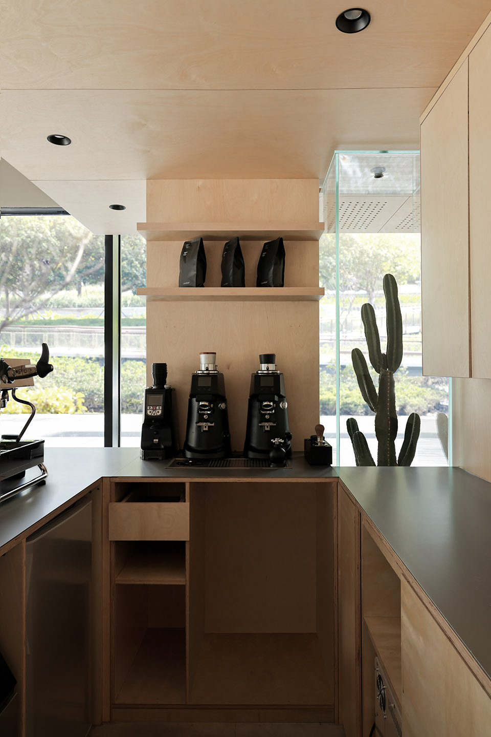 Two Guys Coffee Shop Shejin Space Design Office