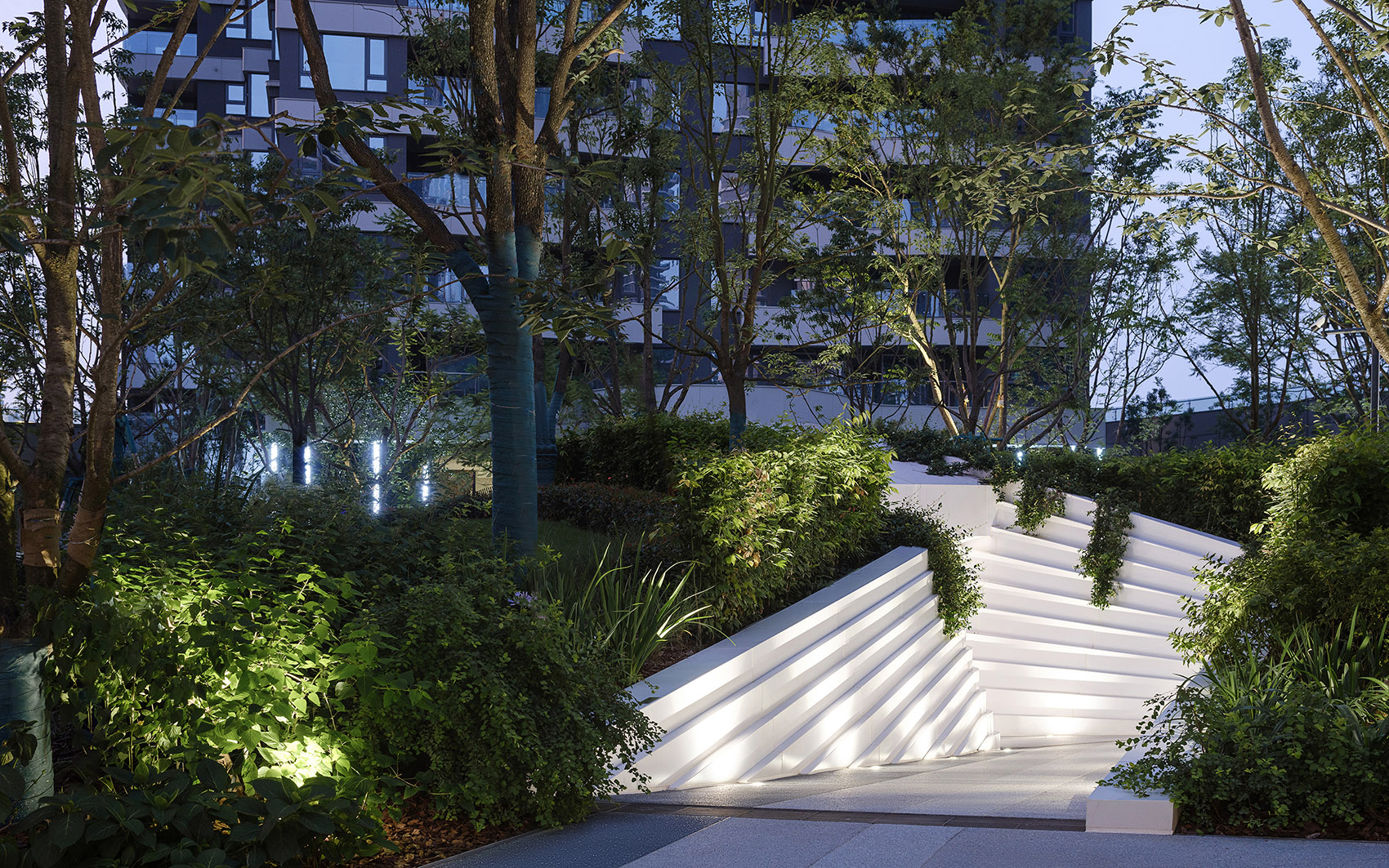 Courtyard of Ting Atelier Scale