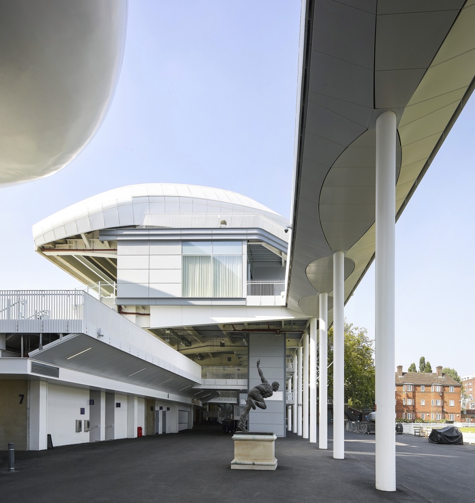 Compton Edrich Stands Lord s Cricket Ground London by Wilkinson Eyre Architects