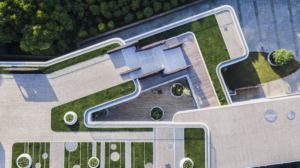 architectural design of tianmu lake exhibition hall by nanjing yangtze river urban architectural design co ltd