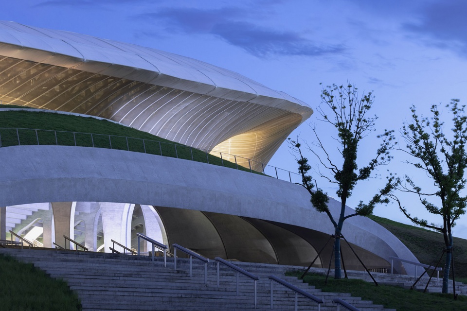 quzhou sports campus by mad
