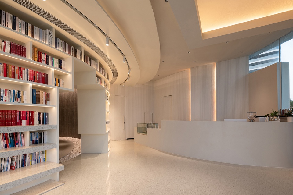 the water drop library by 3andwich design he wei studio