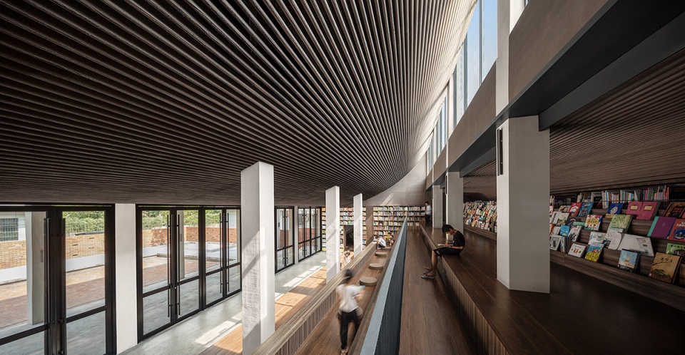 kaiyun library china by colorfull yujing design