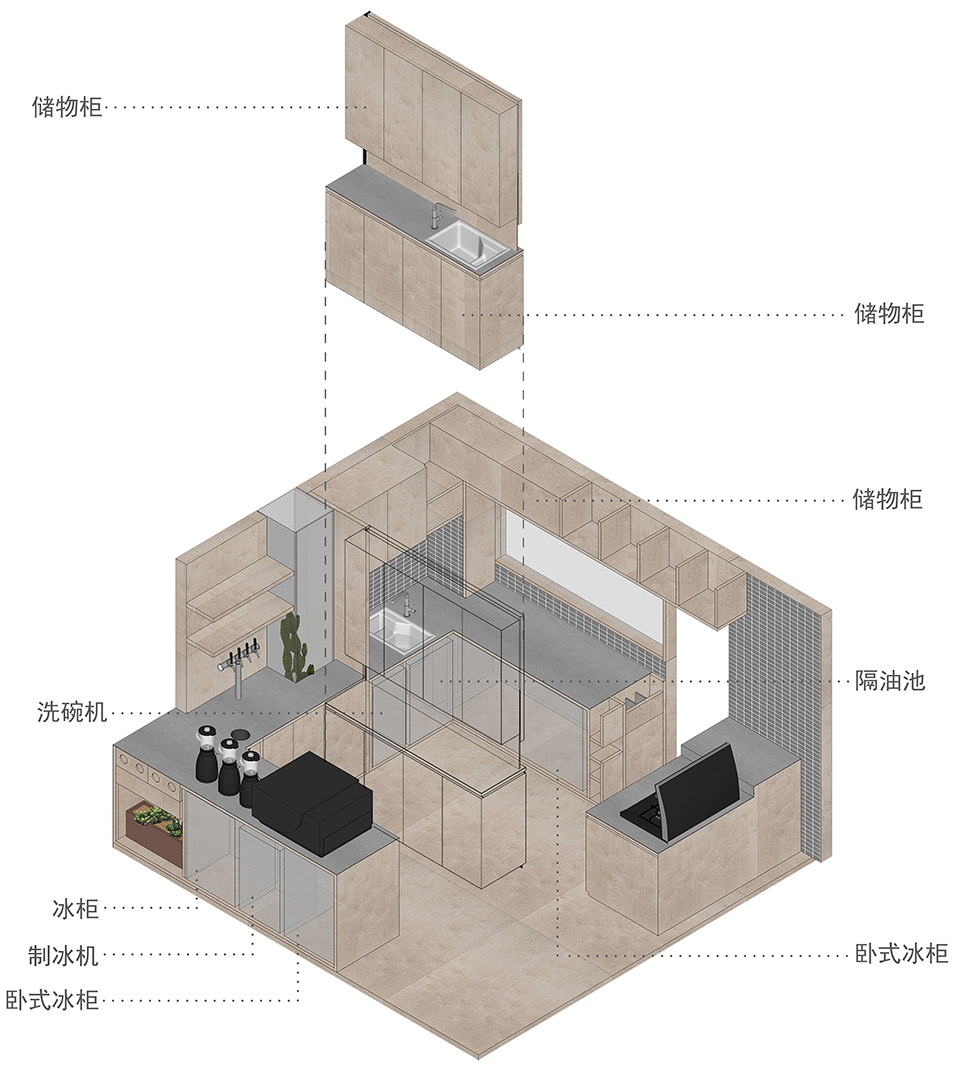 Two Guys Coffee Shop Shejin Space Design Office