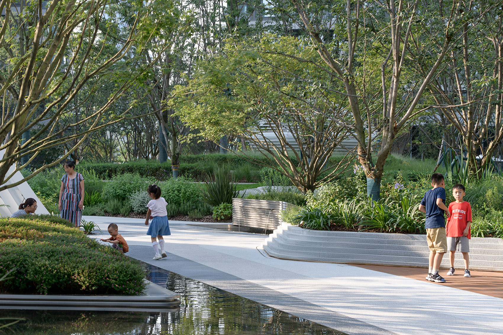 Courtyard of Ting Atelier Scale