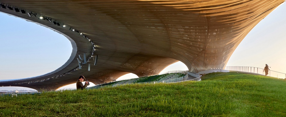 quzhou sports campus by mad
