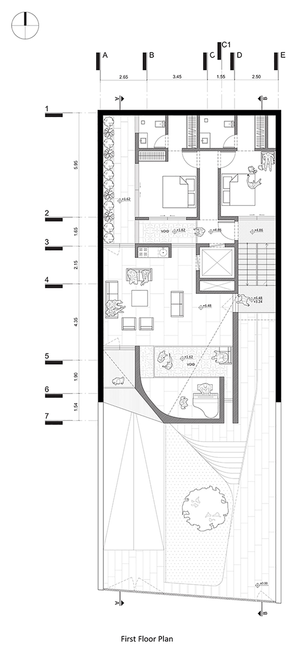 Isfahan H to V House by CAAT Studio