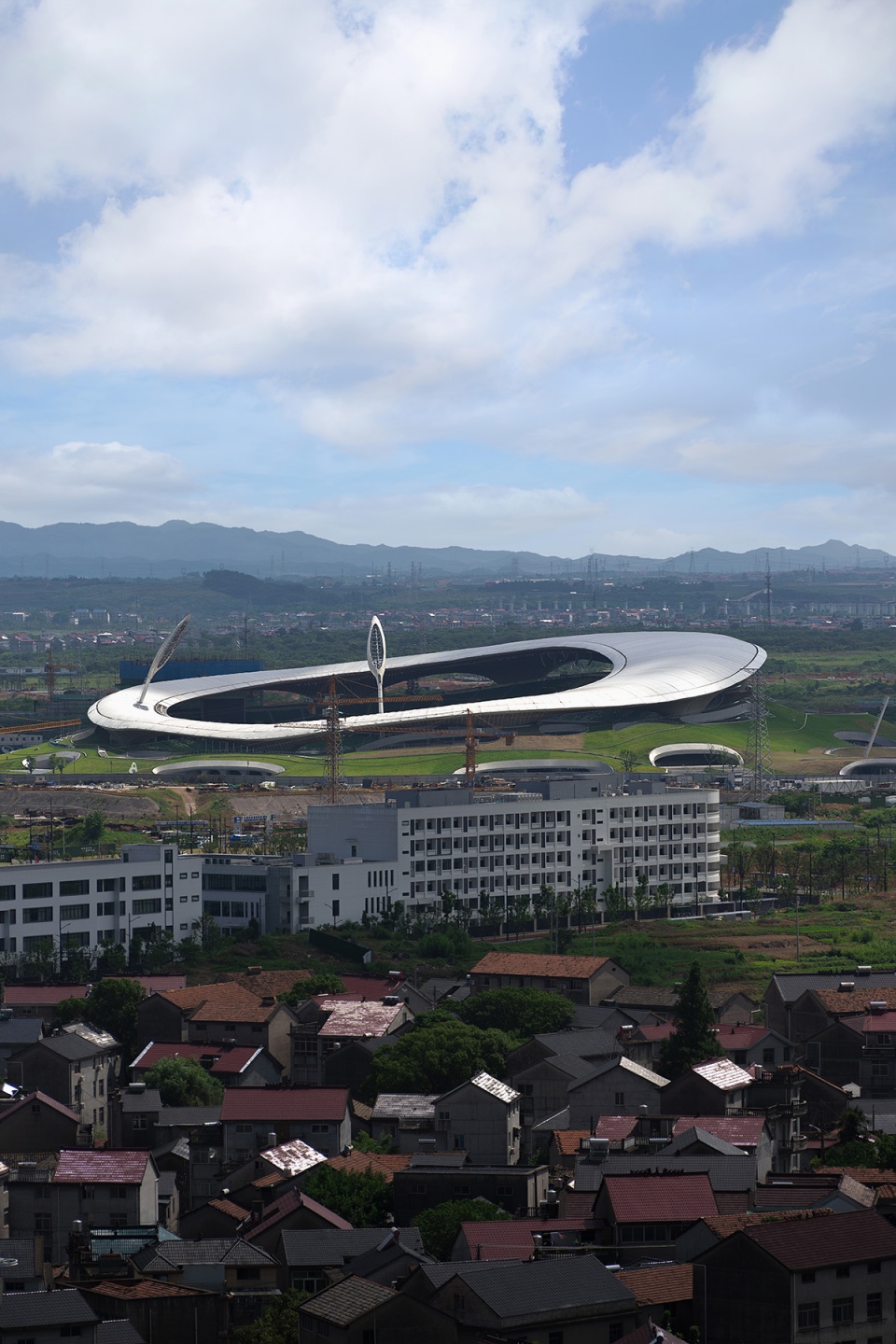 quzhou sports campus by mad